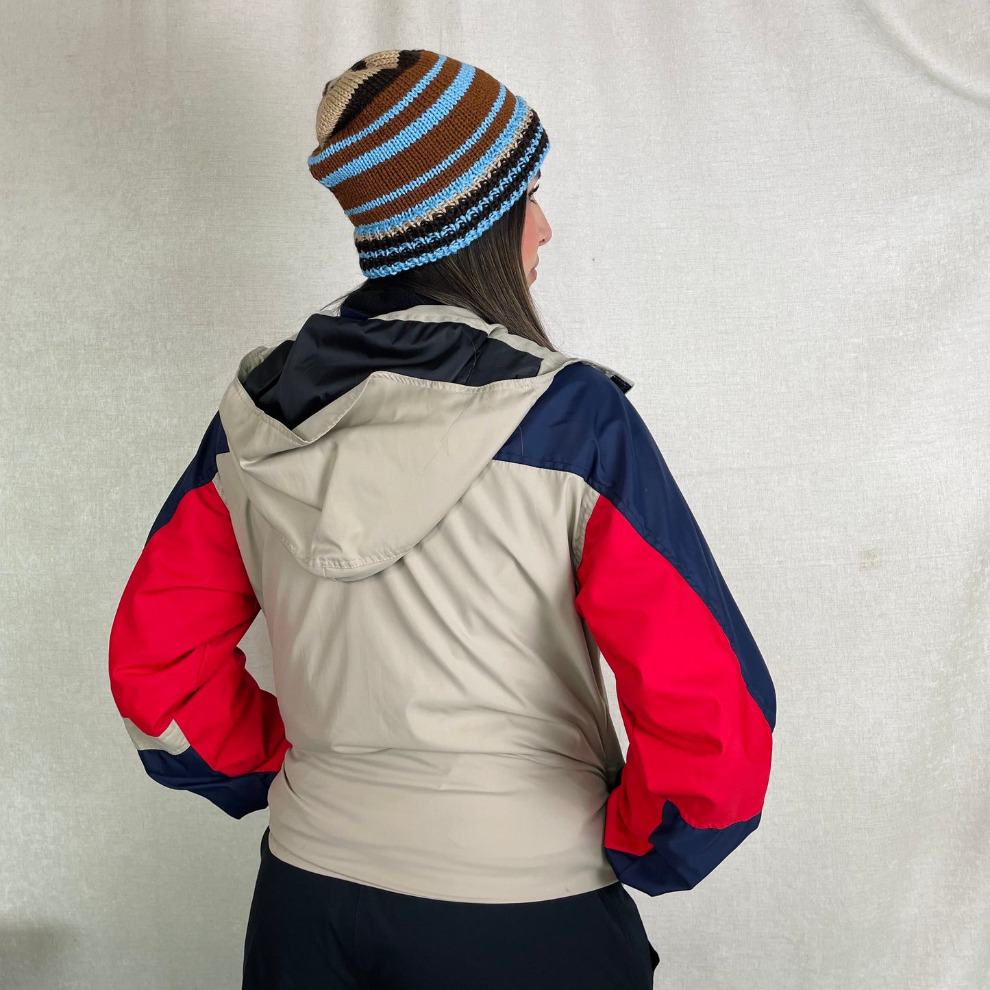 Chaqueta Folk Beige