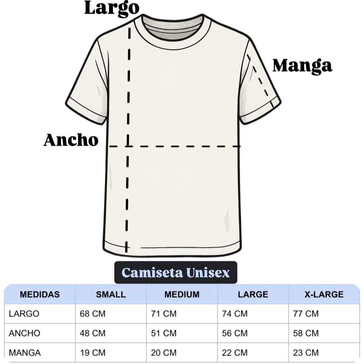 Camiseta Beige Unisex Logo