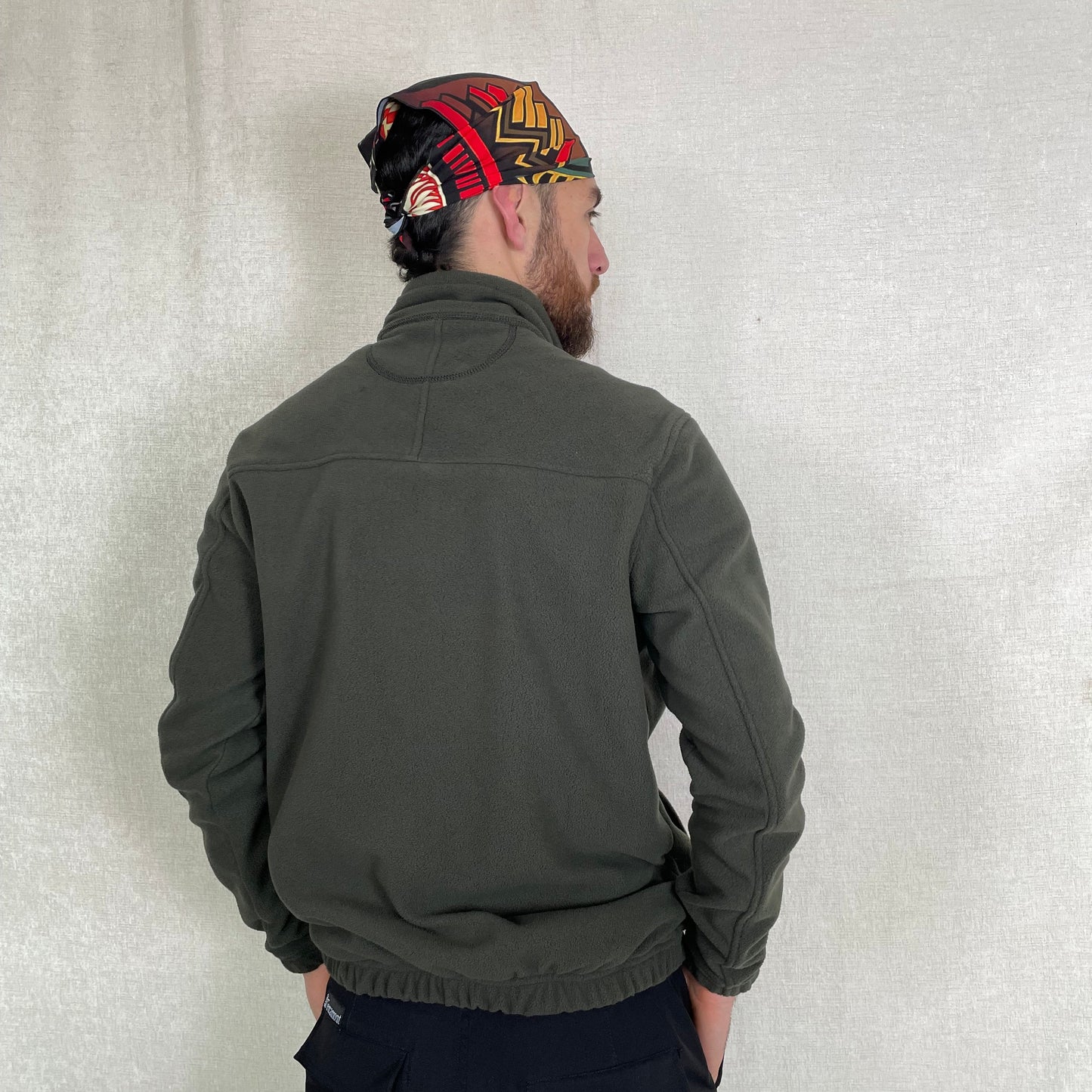 Buzo Térmico Verde Militar Hombre