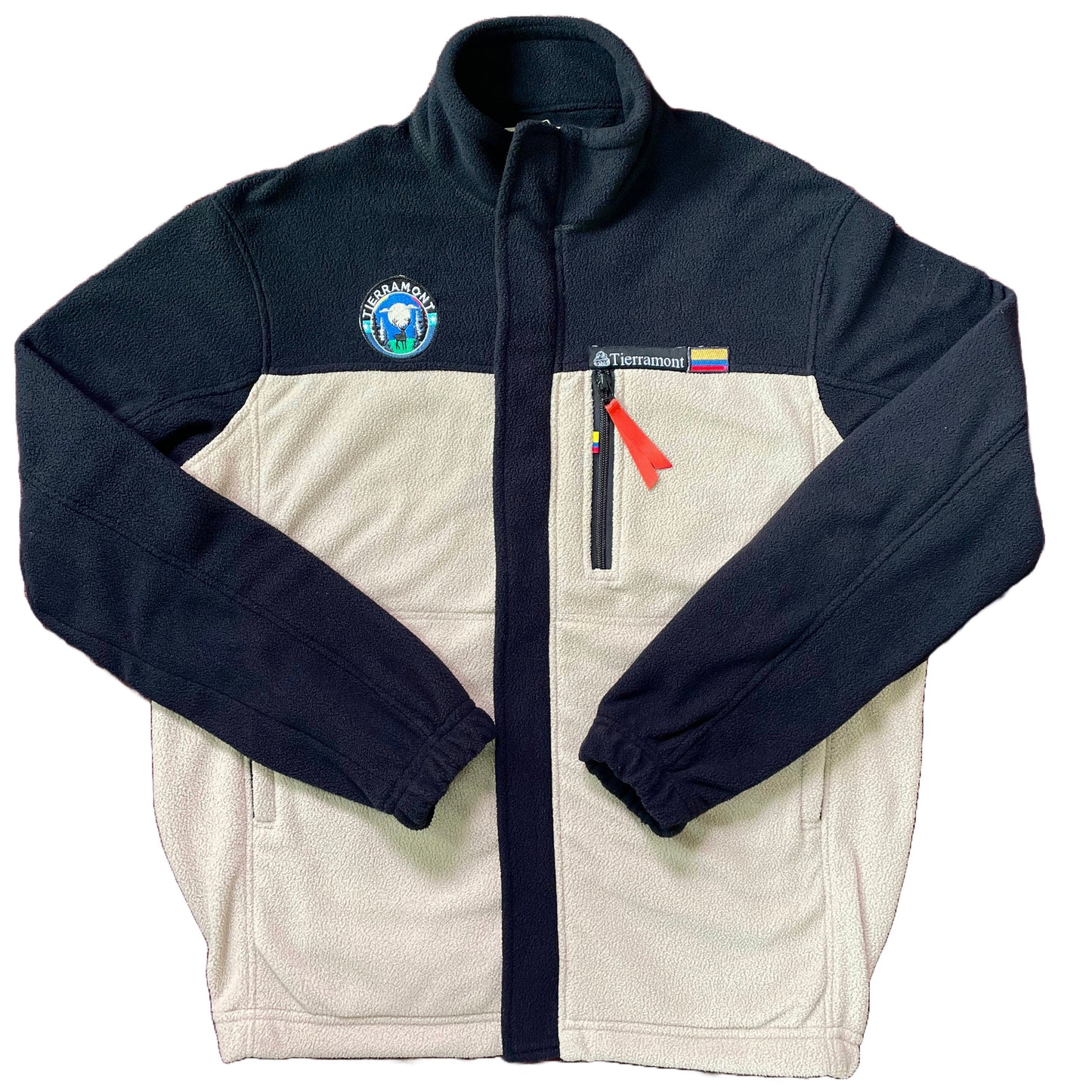 Buzo Térmico Bicolor Beige -Negro Hombre