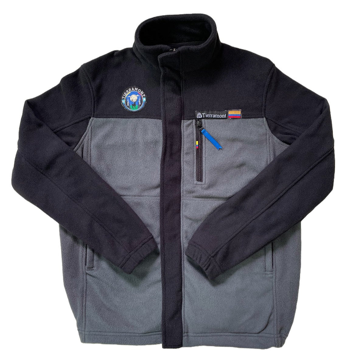 Buzo Térmico Bicolor Gris- Negro Dama