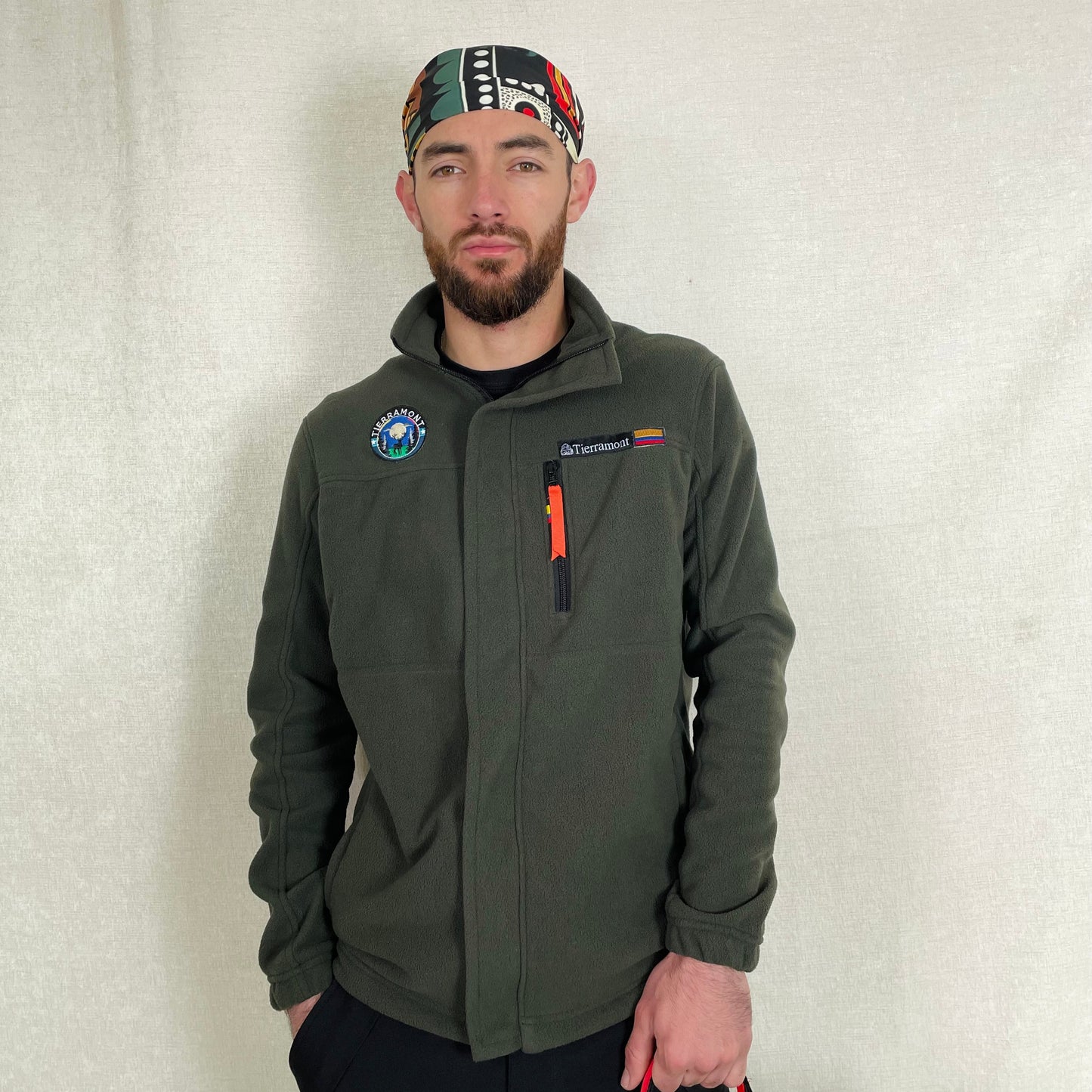 Buzo Térmico Verde Militar Hombre