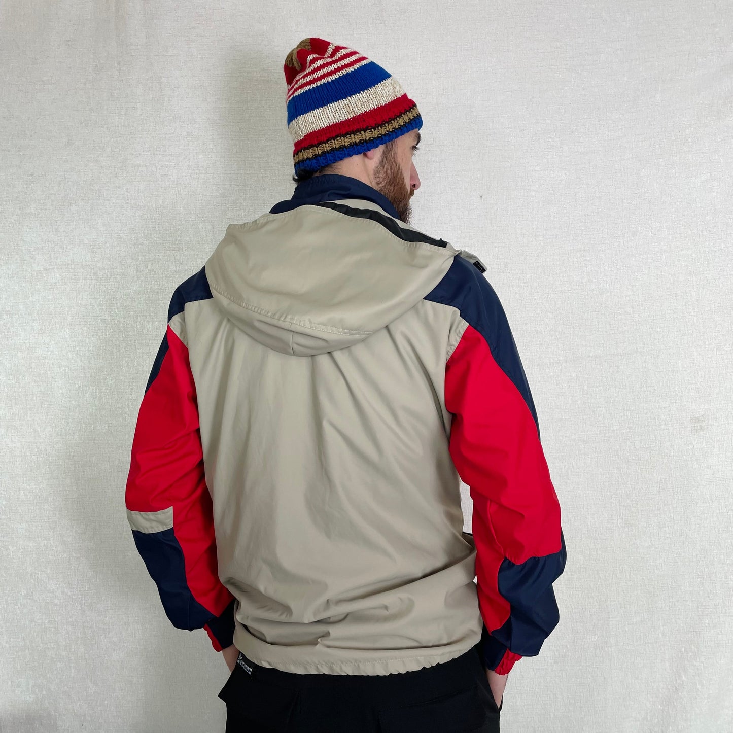 Chaqueta Folk Beige
