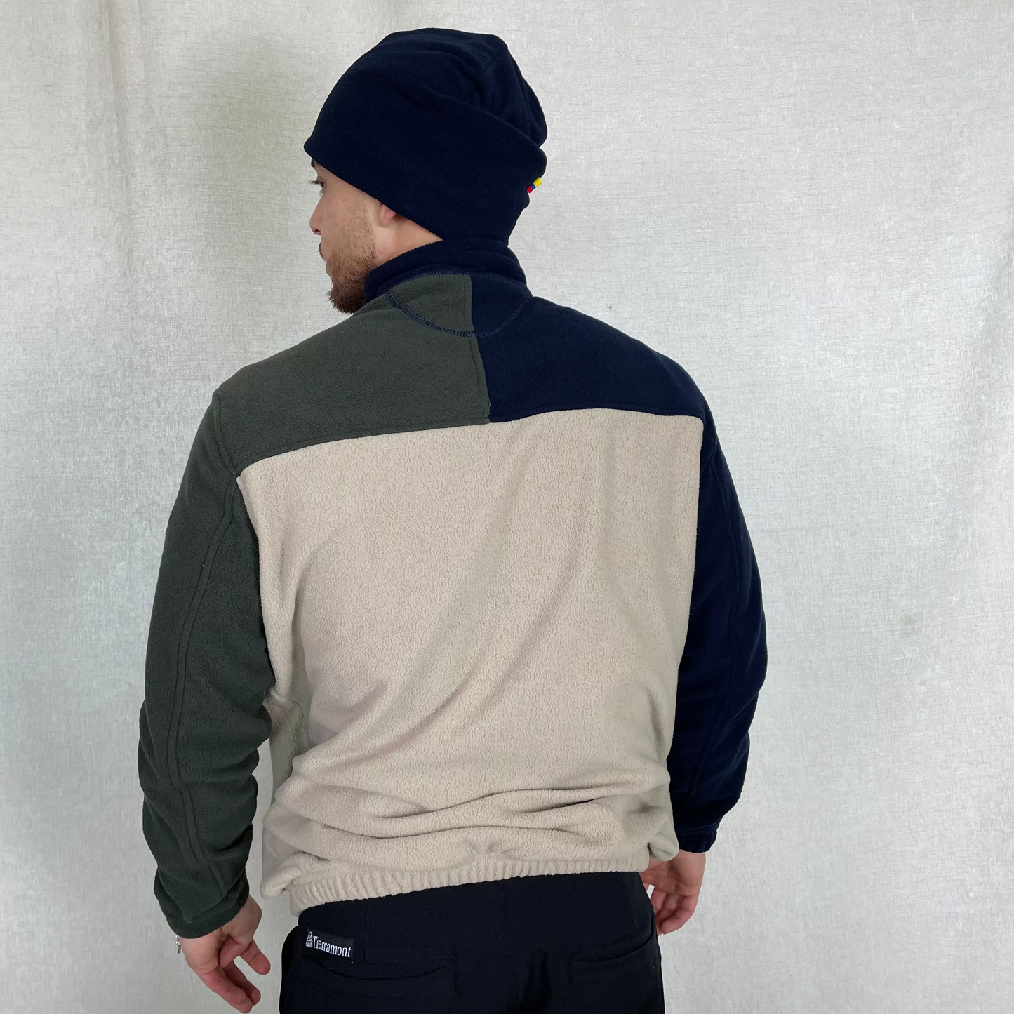 Buzo Térmico Parches Beige