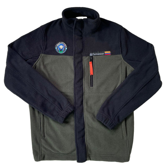Buzo Térmico Bicolor Verde-Negro Hombre