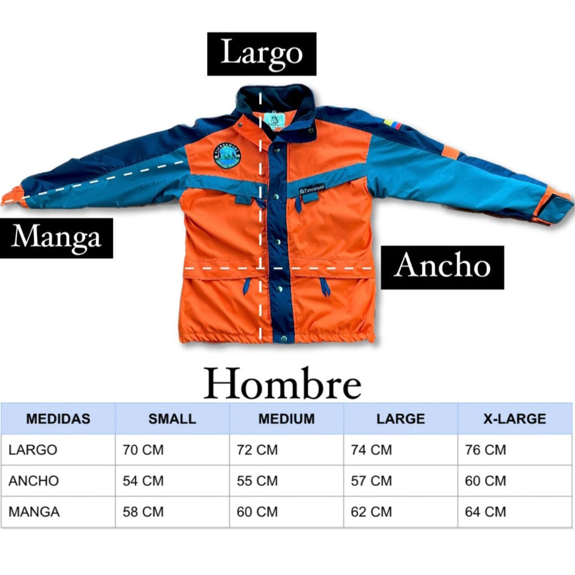 Chaqueta Explorador Naranja