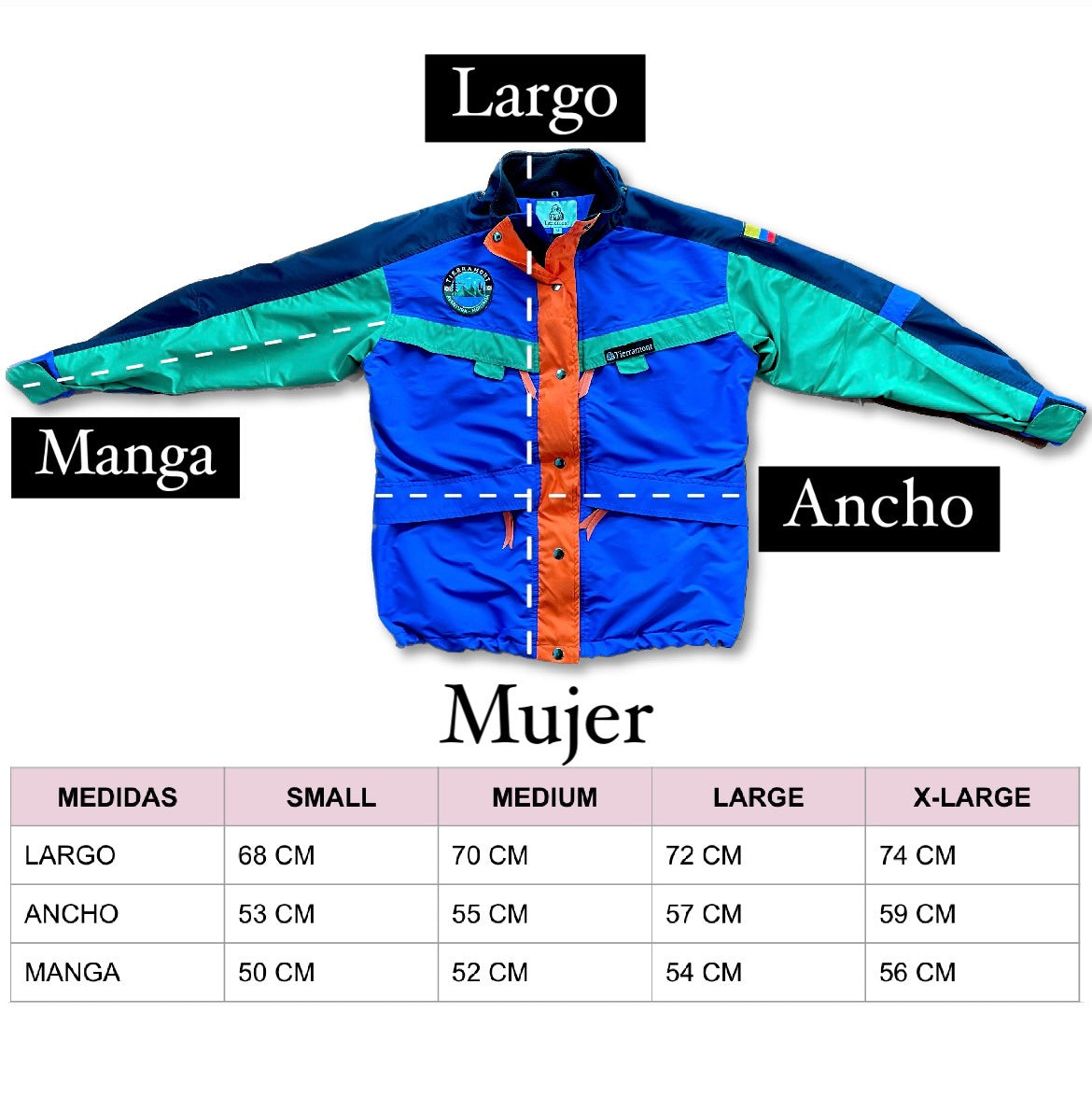 Chaqueta Exploradora Azul