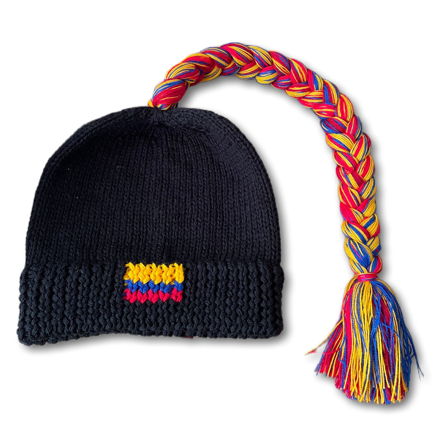 Gorro Trenzado Negro