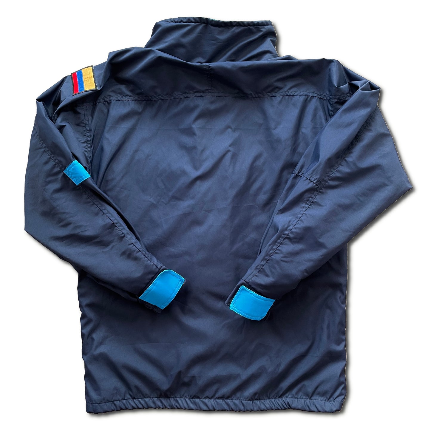 Chaqueta Folk Azul