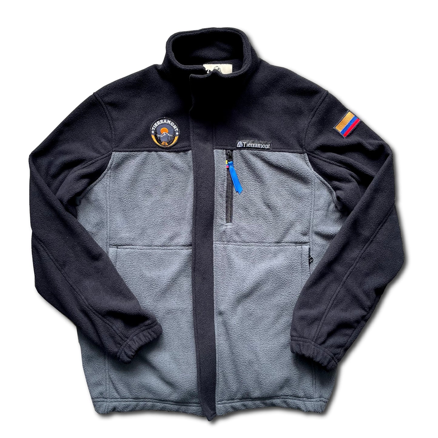 Buzo Térmico Bicolor Gris- Negro Dama
