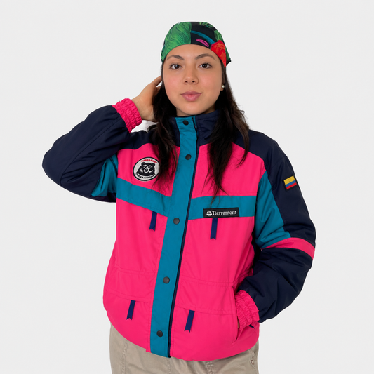 Chaqueta Exploradora Andes Rosa Térmica