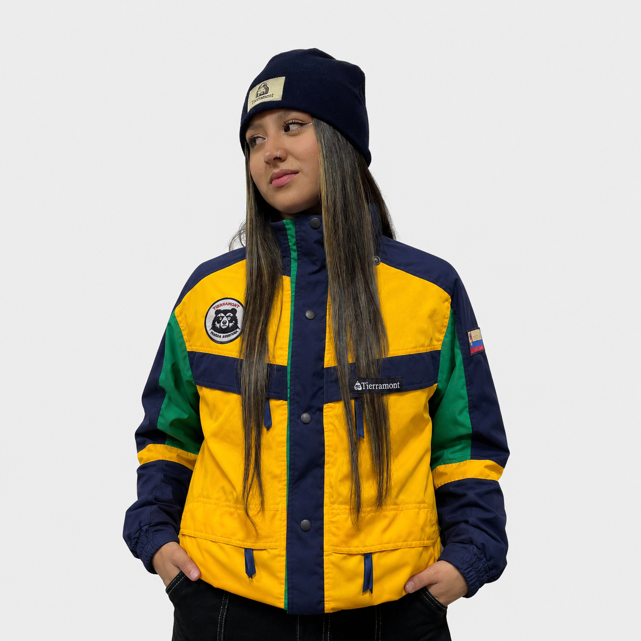Chaqueta Exploradora Amarilla Andes Térmica Dama