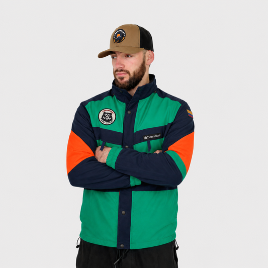 Chaqueta Explorador Naranja-Verde Andes Térmica