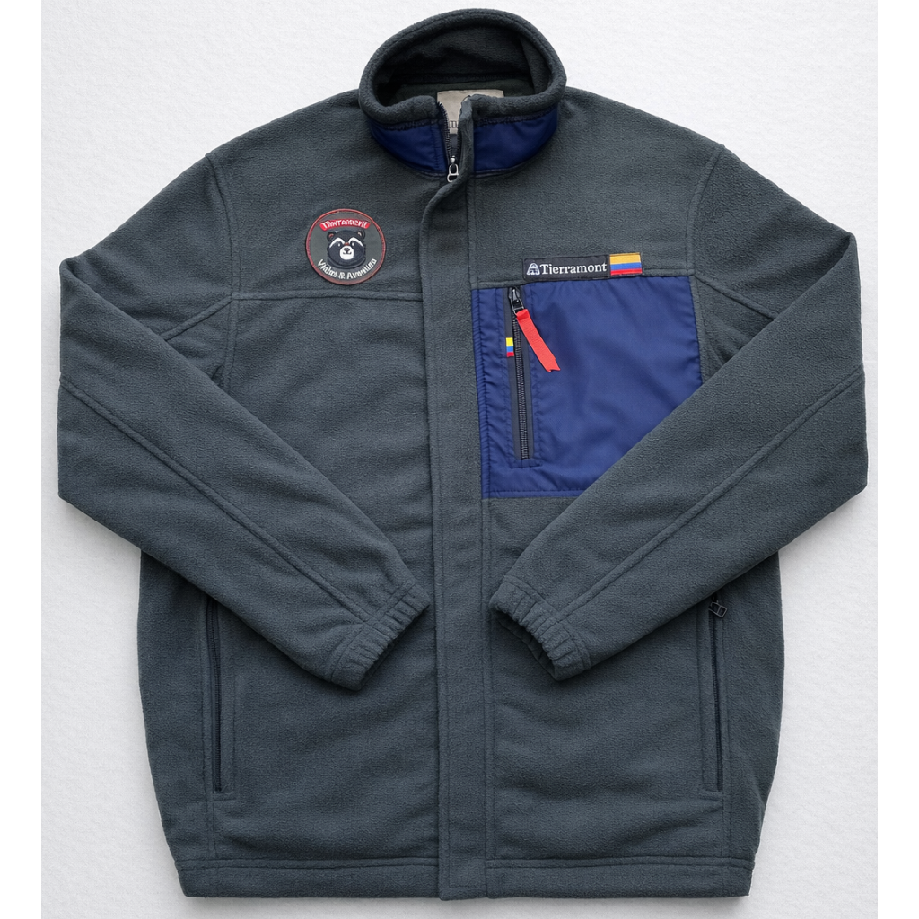 Buzo Térmico Andino Verde Militar Hombre