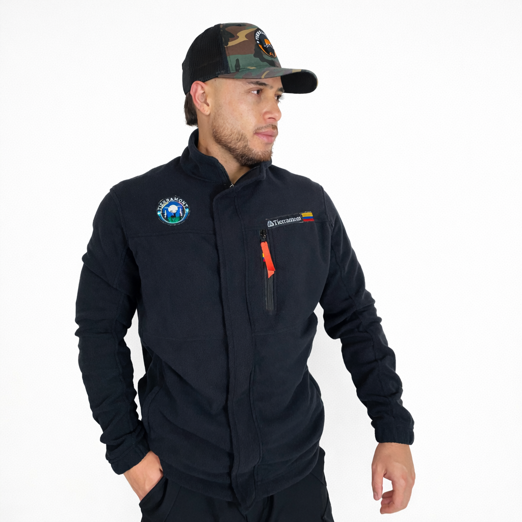Buzo Térmico Negro Hombre
