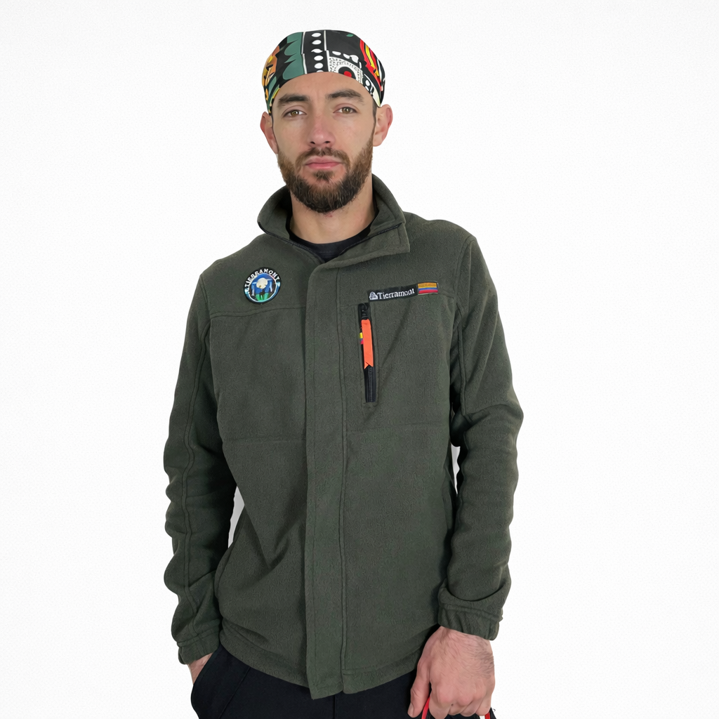 Buzo Térmico Verde Militar Hombre