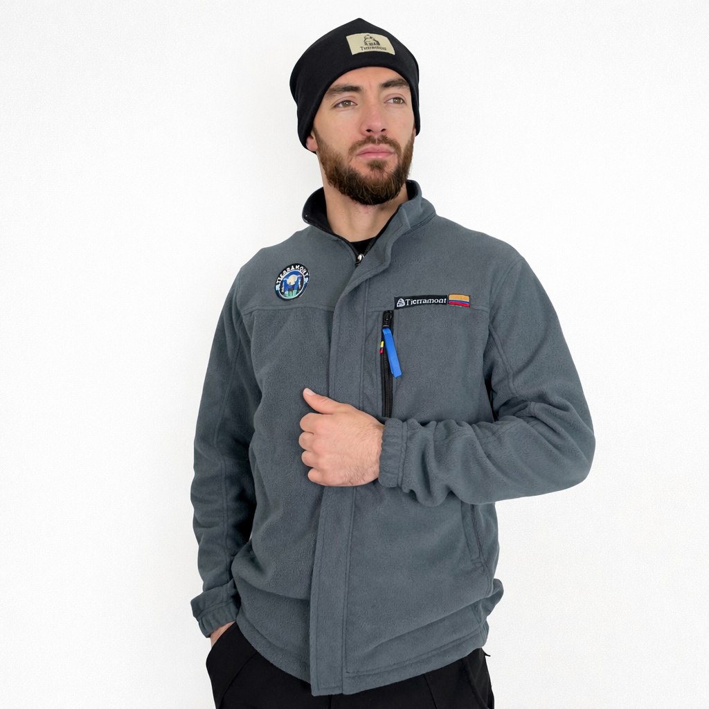 Buzo Térmico Gris Hombre