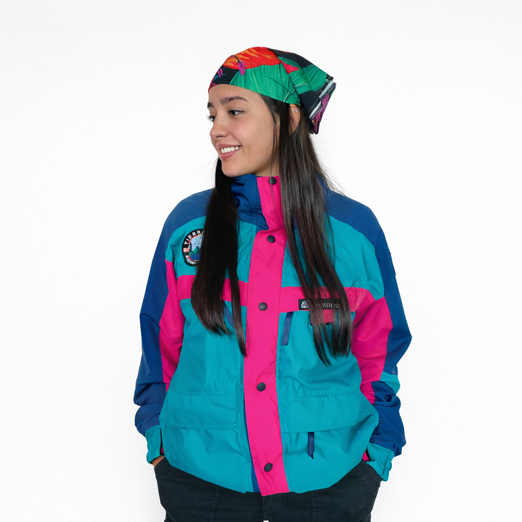 Chaqueta Exploradora Turquesa Térmica