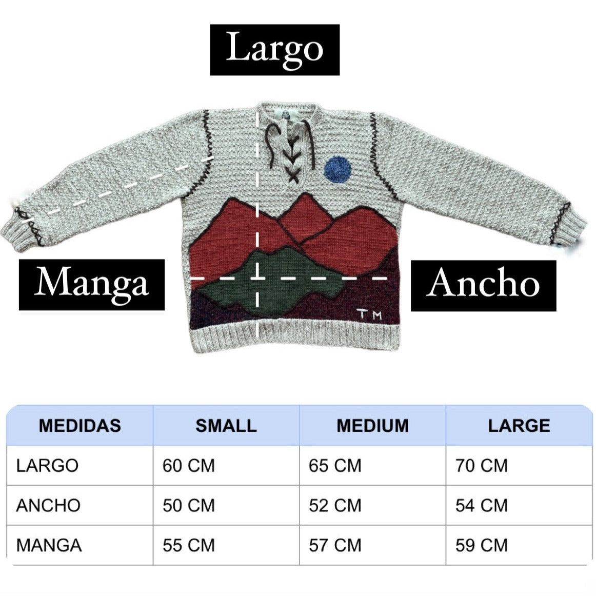 Sweater Tejido Montaña