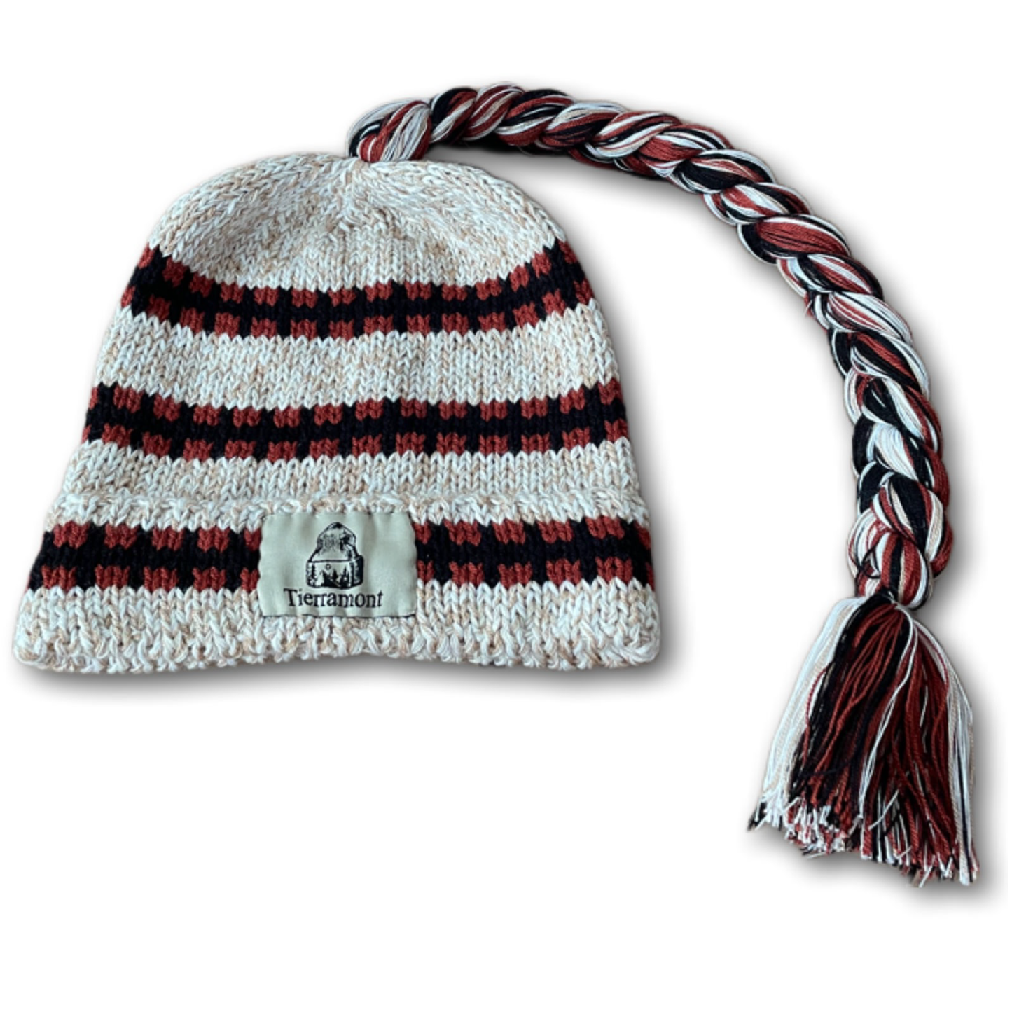 Gorro Trenzado Terracota