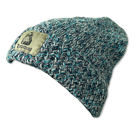 Gorro Jaspeado Turquesa