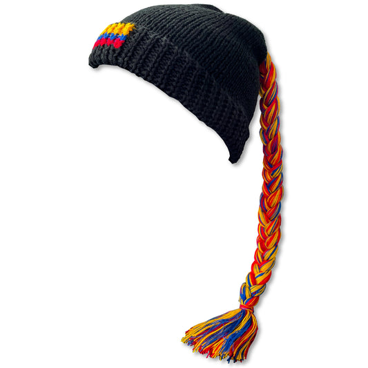 Gorro Trenzado Negro