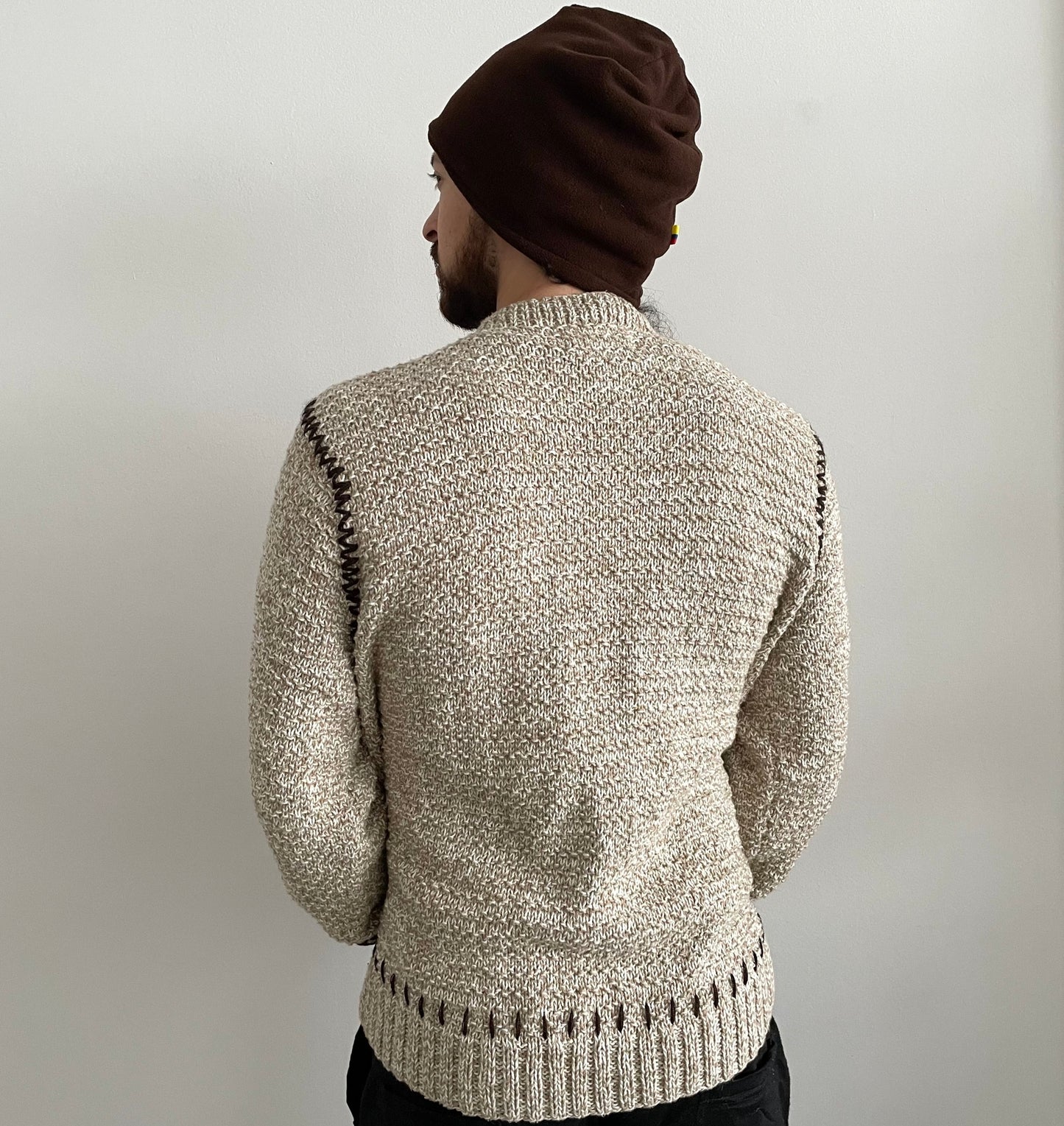 Sweater Tejido Colombia Beige