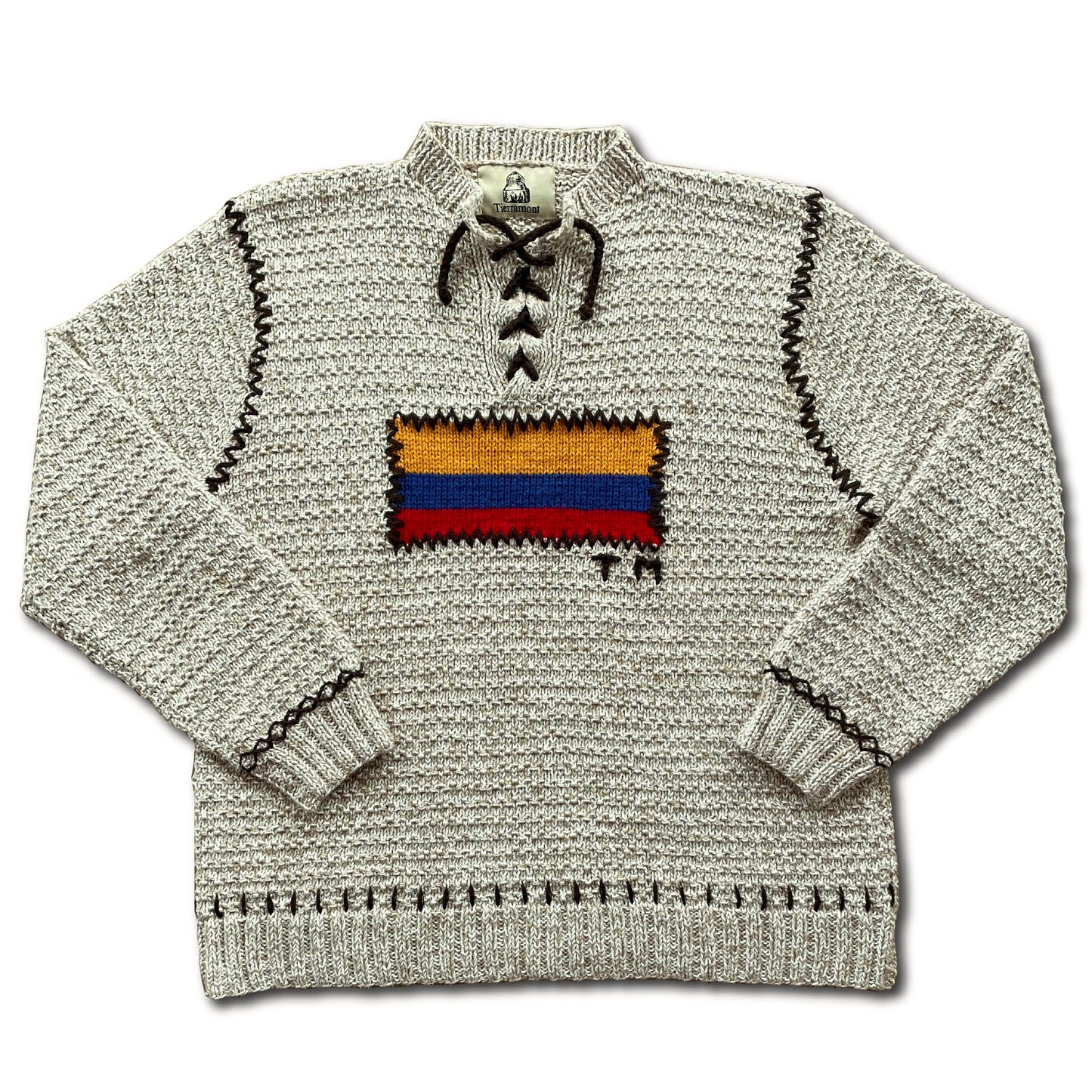 Sweater Tejido Colombia Beige